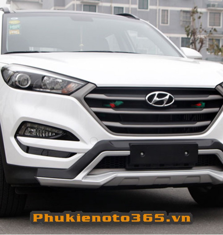 Ốp cản trước và sau xe Huyndai Tucson 2015-2018